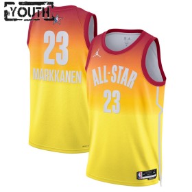 Dres All-Star 2023 Team 2 Lauri Markkanen 23 Nike Naranča Swingman - Dječji